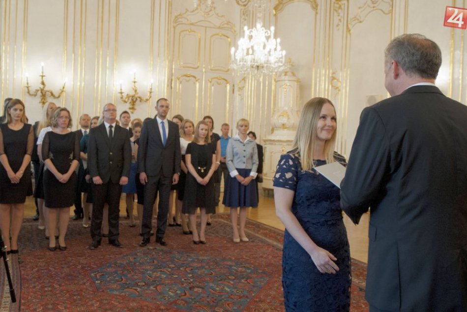 V OBRAZOCH: Prezident Kiska vymenoval 23 nových sudcov