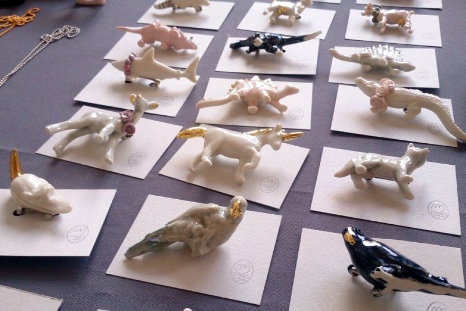 Zverinec z keramiky od Minky