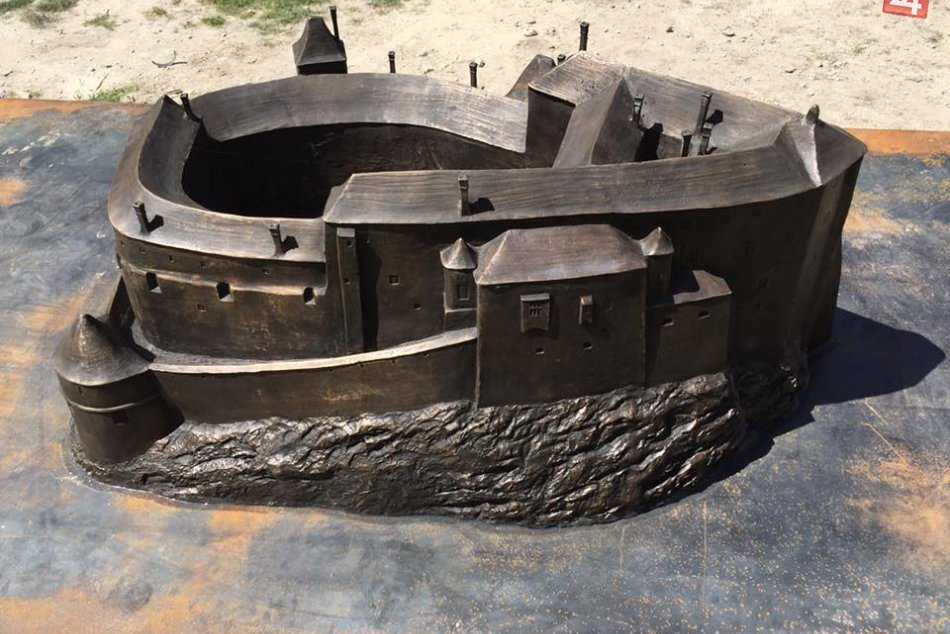 Model Považského hradu: Takto vyzeral v 17. storočí