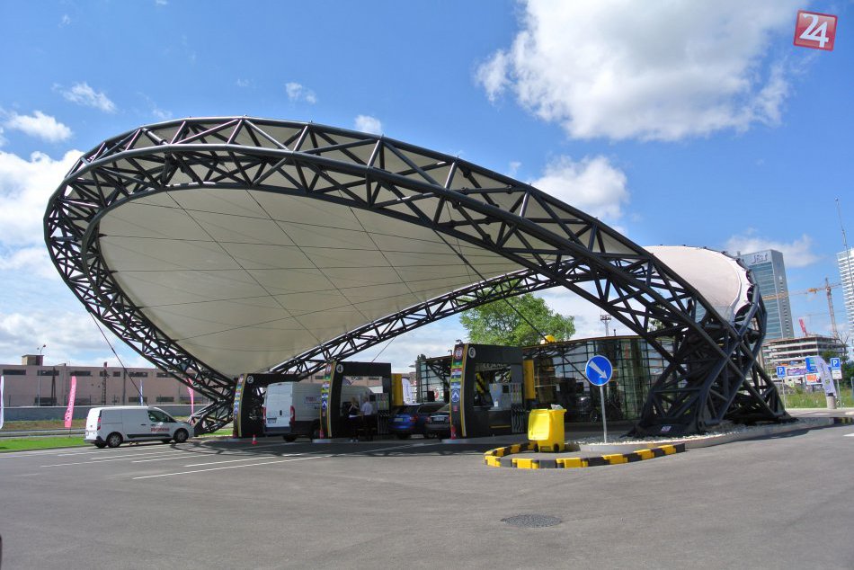 Najmodernejšia čerpacia stanica v Bratislave