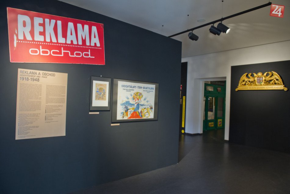 Výstava Reklama a obchod 1918-1948 na Bratislavskom hrade