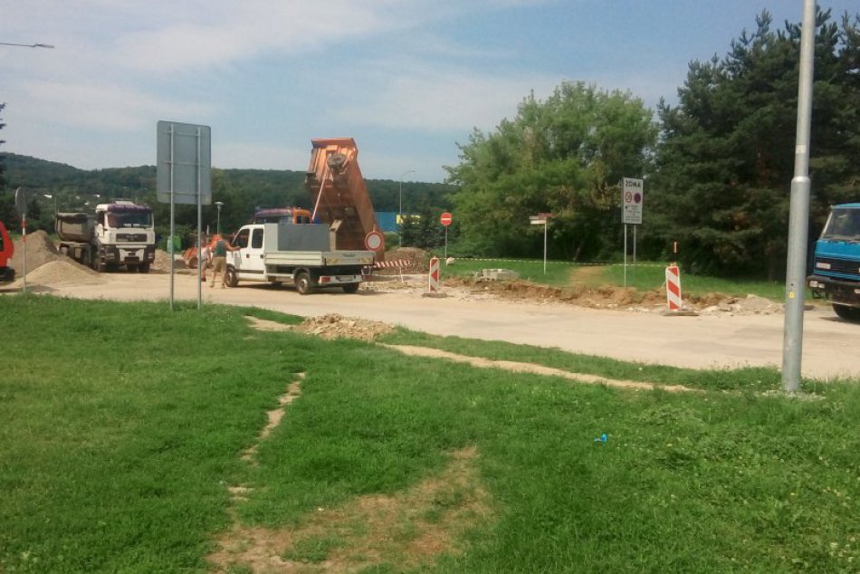 V OBRAZOCH: Obnova Tulskej ulice vo Zvolene