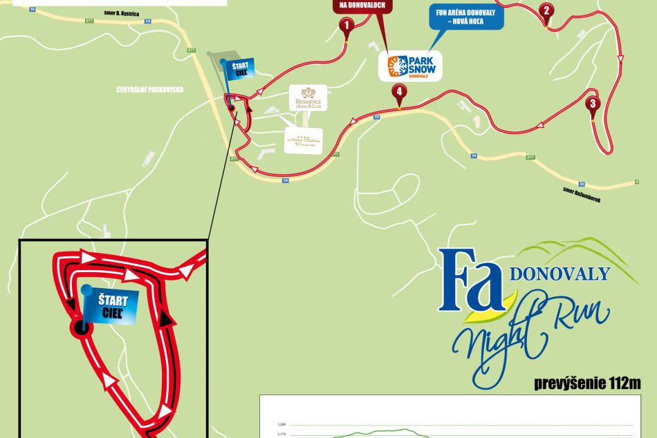 Blíži sa bežecká nočná prehliadka Donovalov