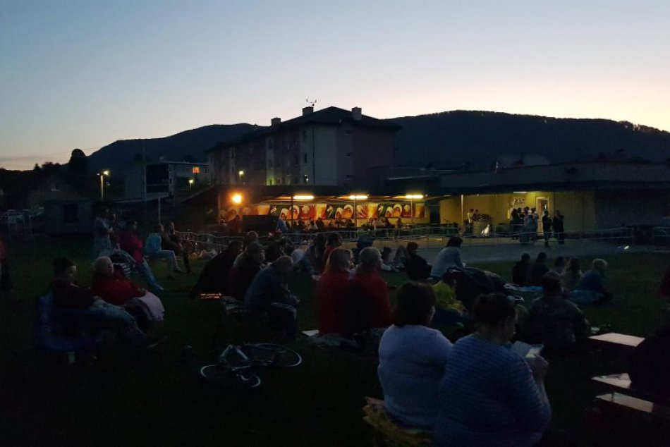 Letné kino v Domaniži: Takto to tam vyzerá počas premietania