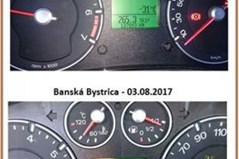 V OBRAZOCH: Horúčavy na teplomeroch Bystričanov