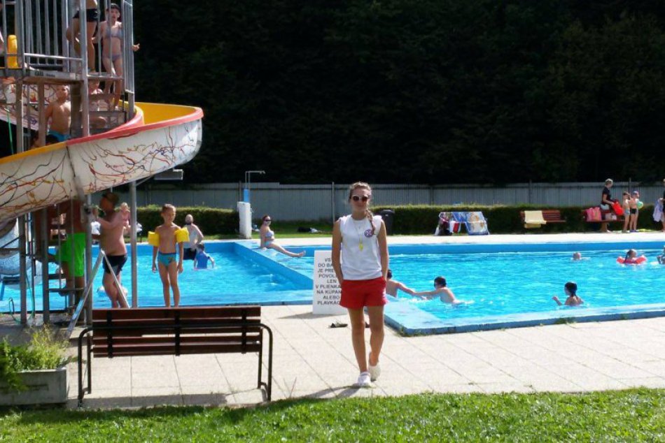 OBRAZOM: Plavčíčka Gabika na novoveskom kúpalisku