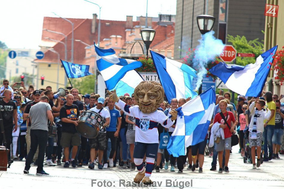 FOTO: Fanúšikovský pochod HK Nitra