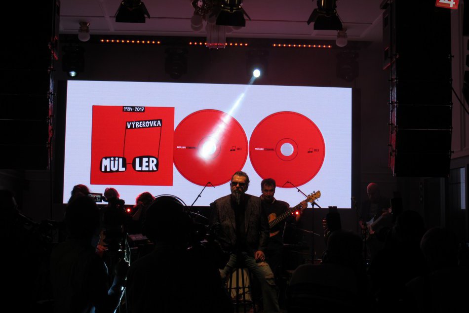 Nová výberovka Richarda Müllera: Krst CD prebehol v Košiciach
