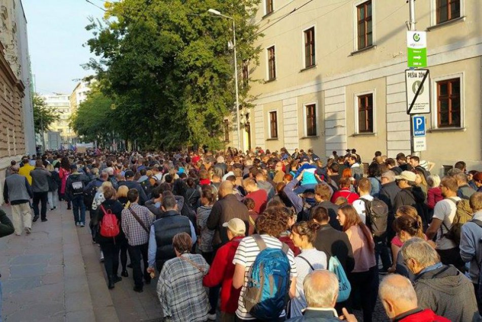 Veľký protikorupčný pochod. 25.9.2017