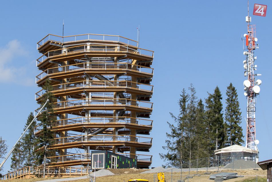 Chodník korunami stromov v Bachledovej doline