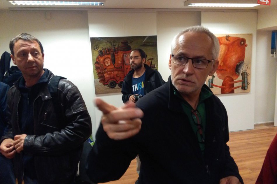 V OBRAZOCH: Liptákovi Pasažieri majú zastávku v Galérii na Tehelnej