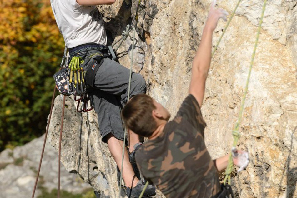 FOTO: Lezecké preteky v Nitre Kalvária Cup