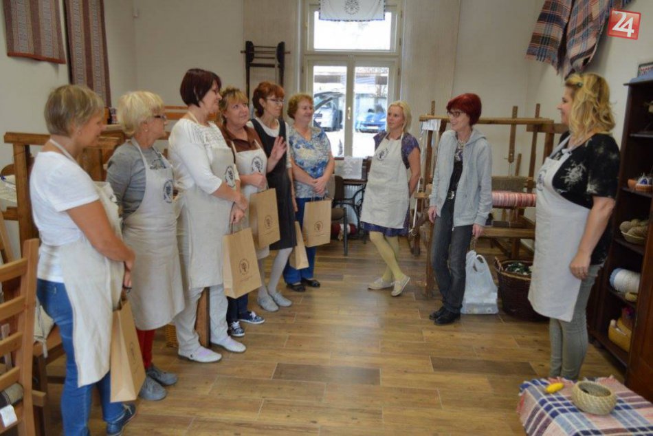 Obrazom: Kurz tkania v GOS-ke