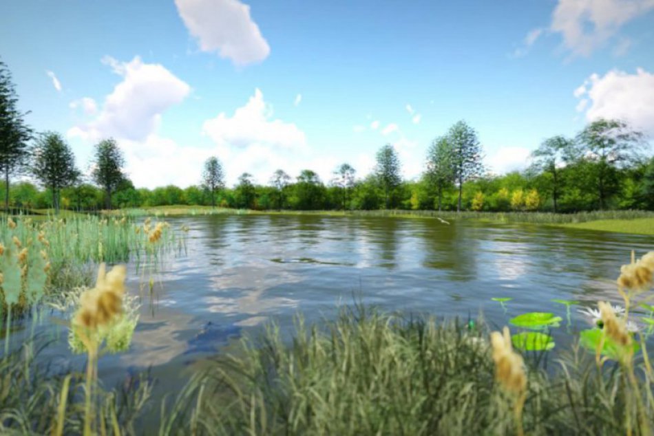 VIZUALIZÁCIA:  Takto má vyzerať lesík na Štrkoch po obnove