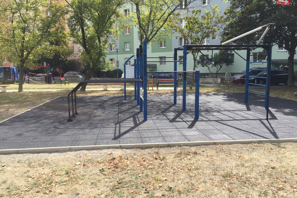 Nové športové ihriská v Novom Meste