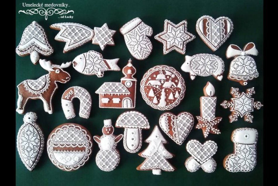 Umelecké medovníky od Lucky