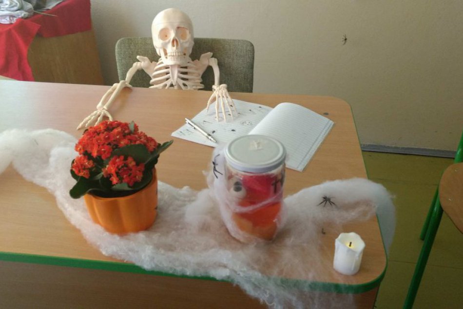 Halloween na známej škole v Spišskej? Tie výjavy treba vidieť! FOTO