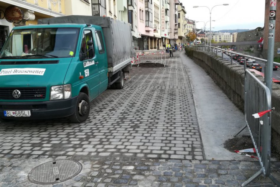 Parkovanie na Židovskej ulici