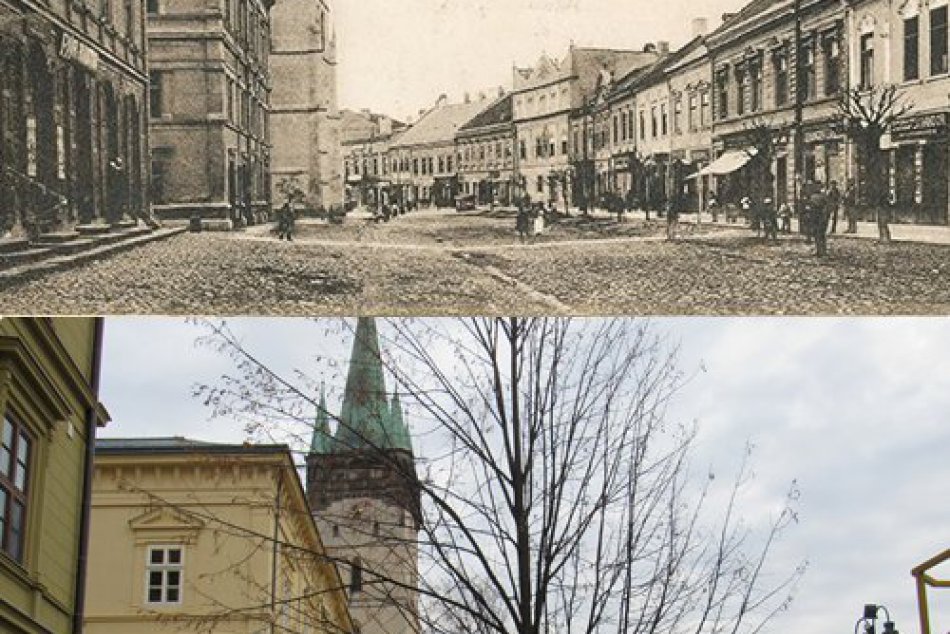 Fotoporovnania z Prešova: Lokality nášho mesta kedysi a dnes, to treba vidieť