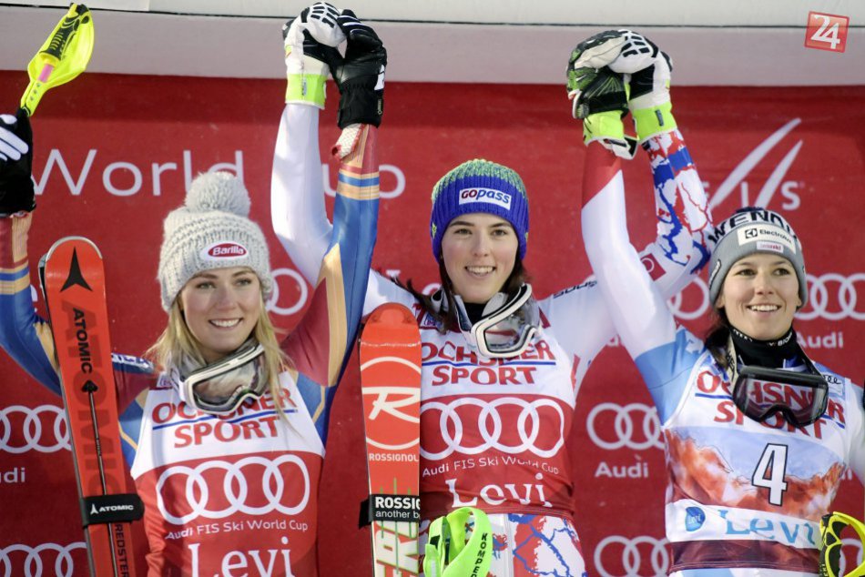 V OBRAZOCH: Vlhová vyhrala vo fínskom Levi prvý slalom sezóny