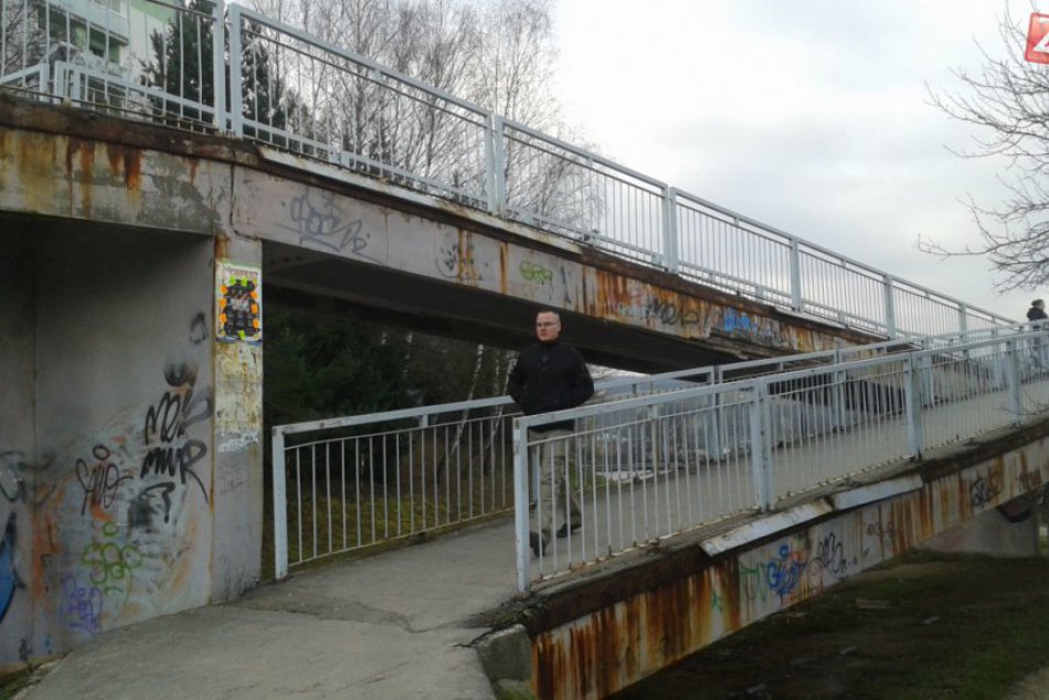 Známa lávka na Rozkvete je v zlom stave: O jej osude rozhodnú statici