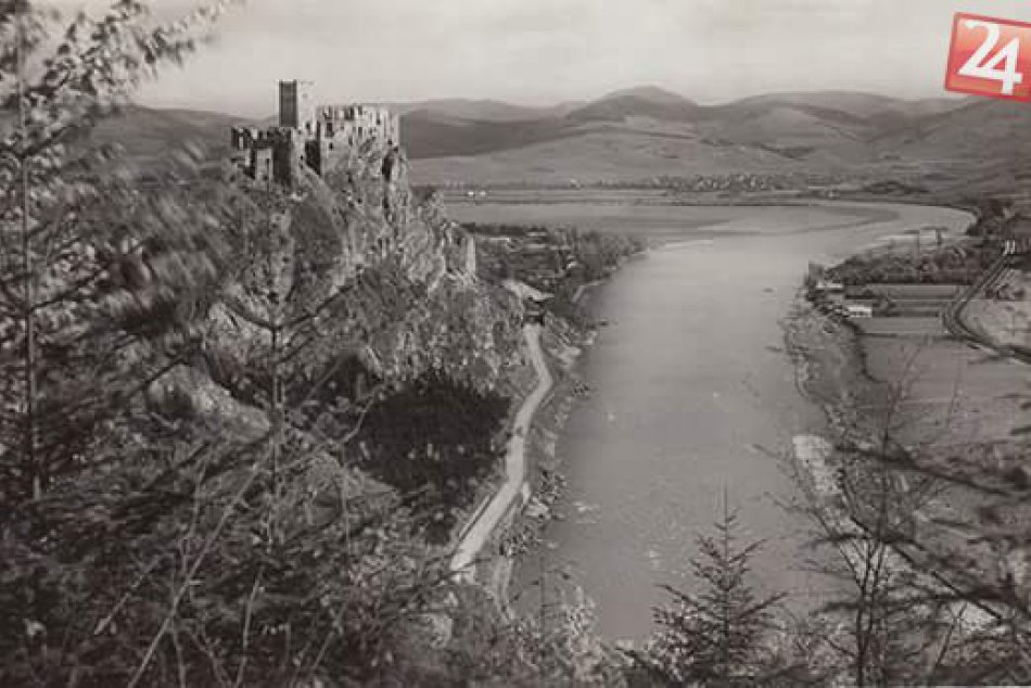 Priechod cez Váh zo Strečna do Varína