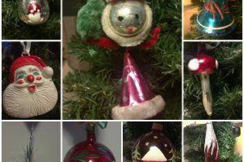 RETRO Vianočné ozdoby