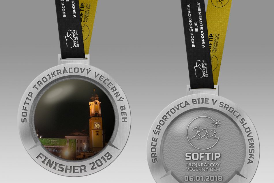 V OBRAZOCH: Trojkráľový večerný beh v Bystrici