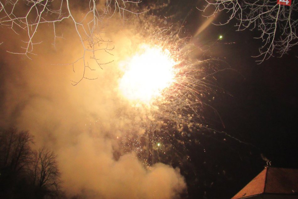 Potešil oči Prešovčanov: V Záhrade umenia odpálili krásny ohňostroj