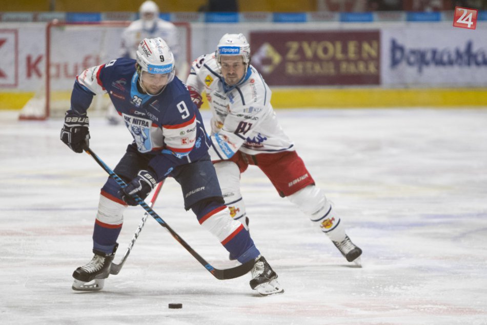 V OBRAZOCH: Zvolenskí hokejisti doma čelili Nitranom
