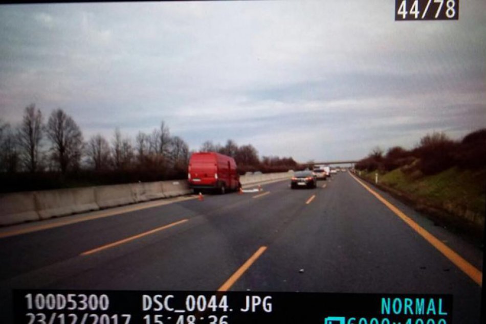 Tragická nehoda: Na diaľnici D1 z Bratislavy do Trnavy vyhasol ľudský život