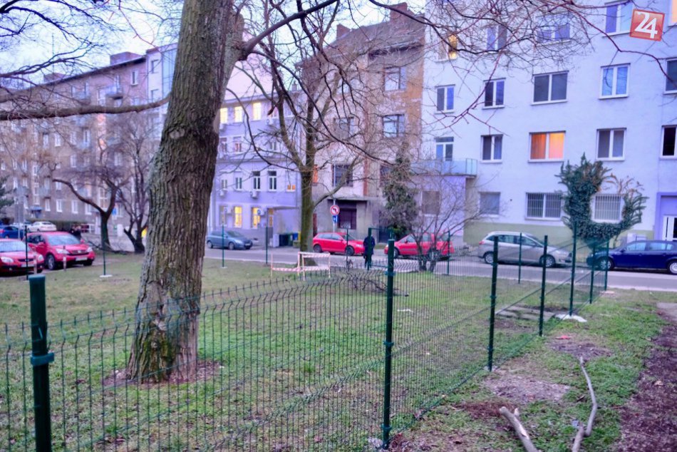 Psí výbeh na Palárikovej ulici