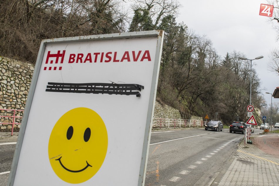 Devínska cesta, zosuv