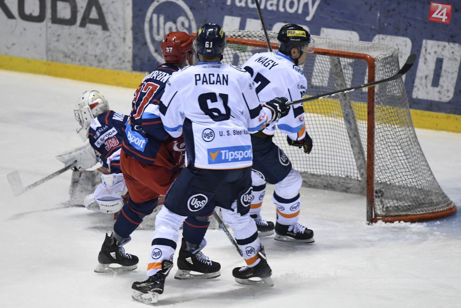 V OBRAZOCH: Zvolenskí hokejisti v Košiciach nestačili na oceliarov