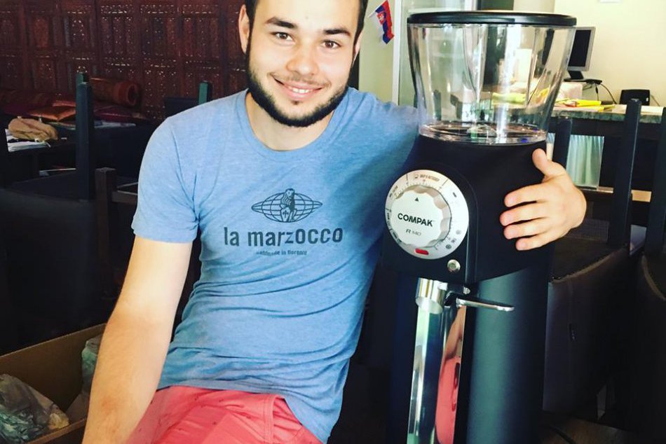 FOTO: Svet Trnavčana Lukáš Záhradníka, majstra sveta v príprave kávy