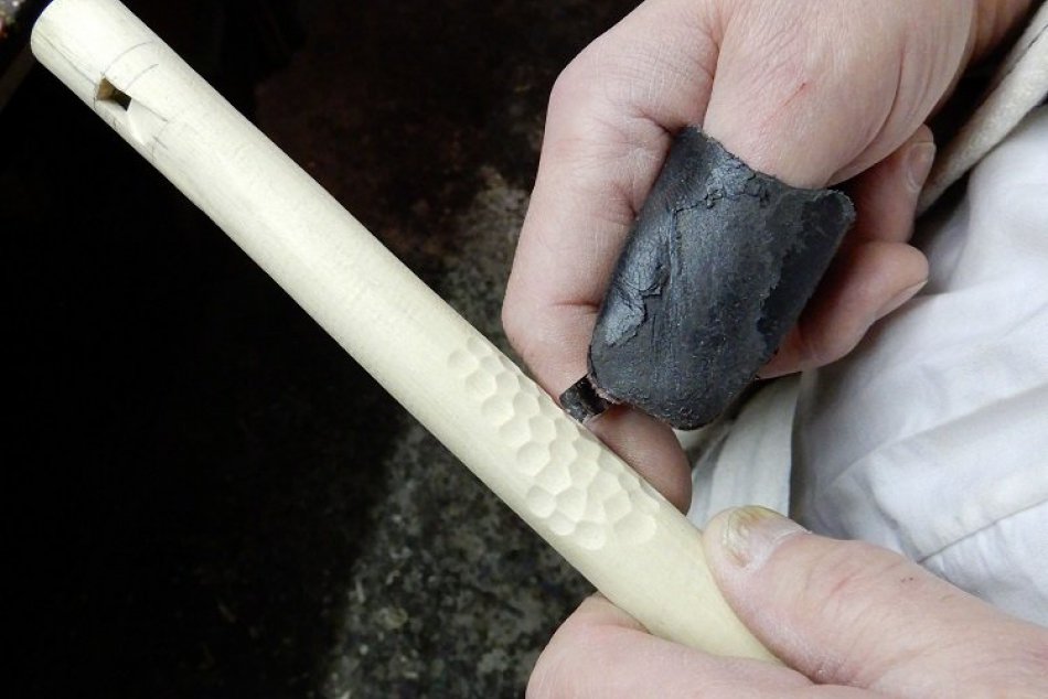 FOTO: Ladislav sa už približne desať rokov venuje výrobe fujár