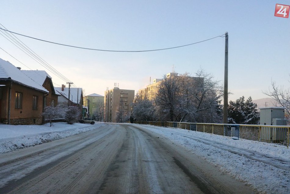 Obrazom: Zasnežená Rožňava (19. január 2018)