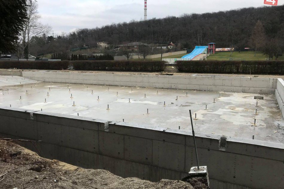Kúpalisko Rosnička - rekonštrukcia
