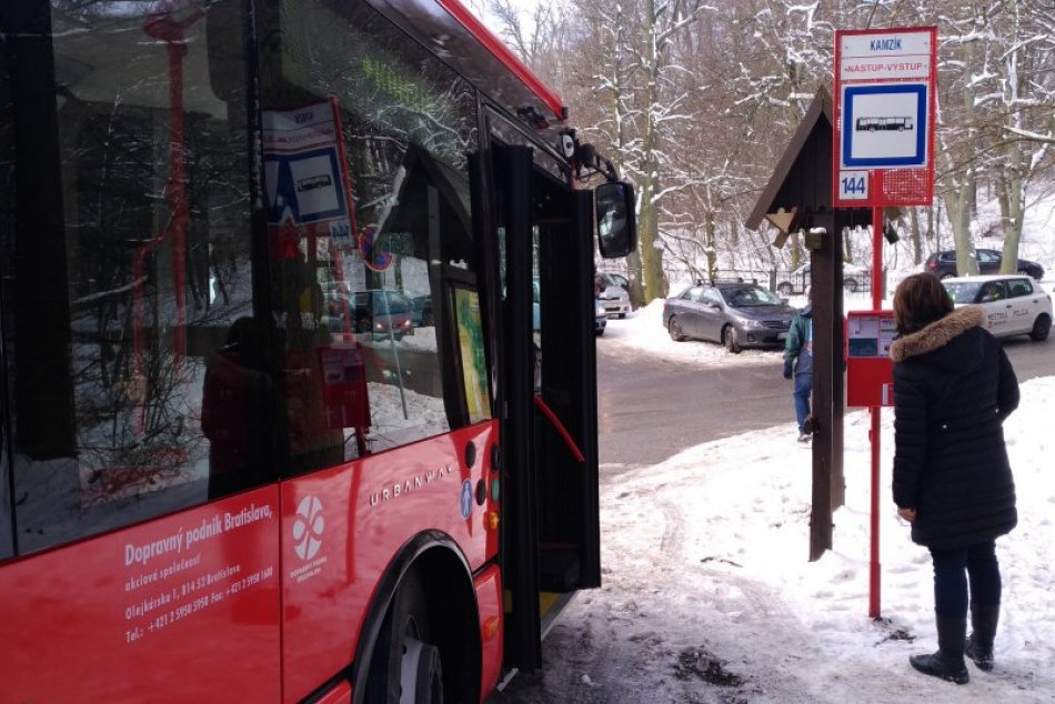 Linka č. 144 na Kamzík