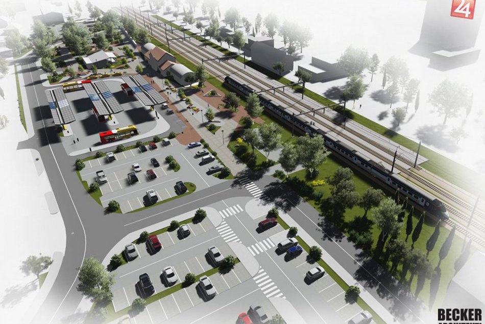 Začne II. etapa cyklotrasy: Aký bude predstaničný priestor? FOTO