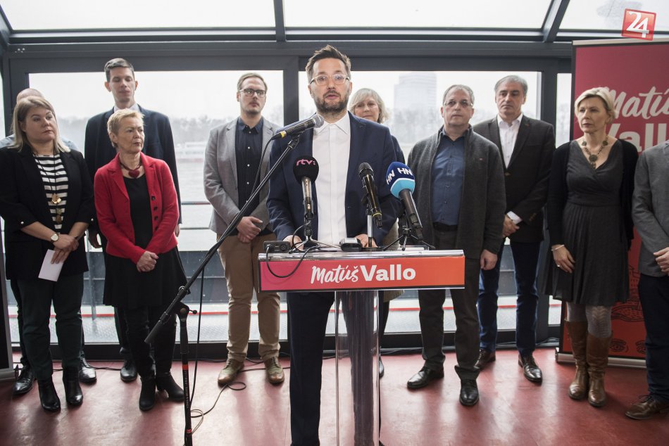Kandidát na primátora Bratislavy - Matúš Vallo