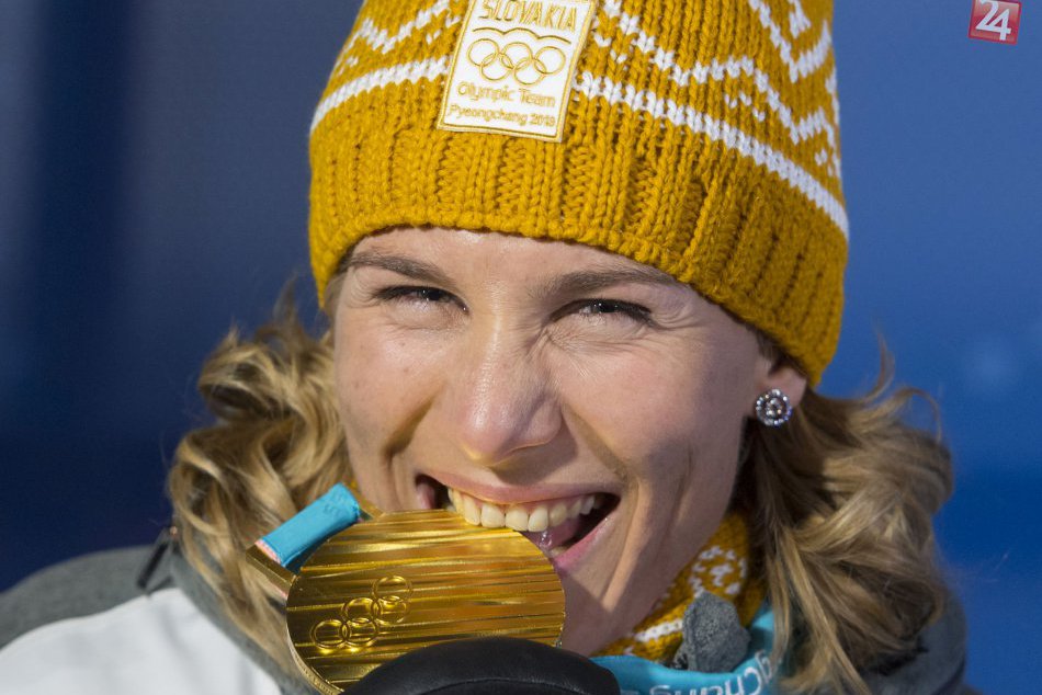 Takto si Nasťu zapamätáme navždy. So zlatou olympijskou medailou na krku