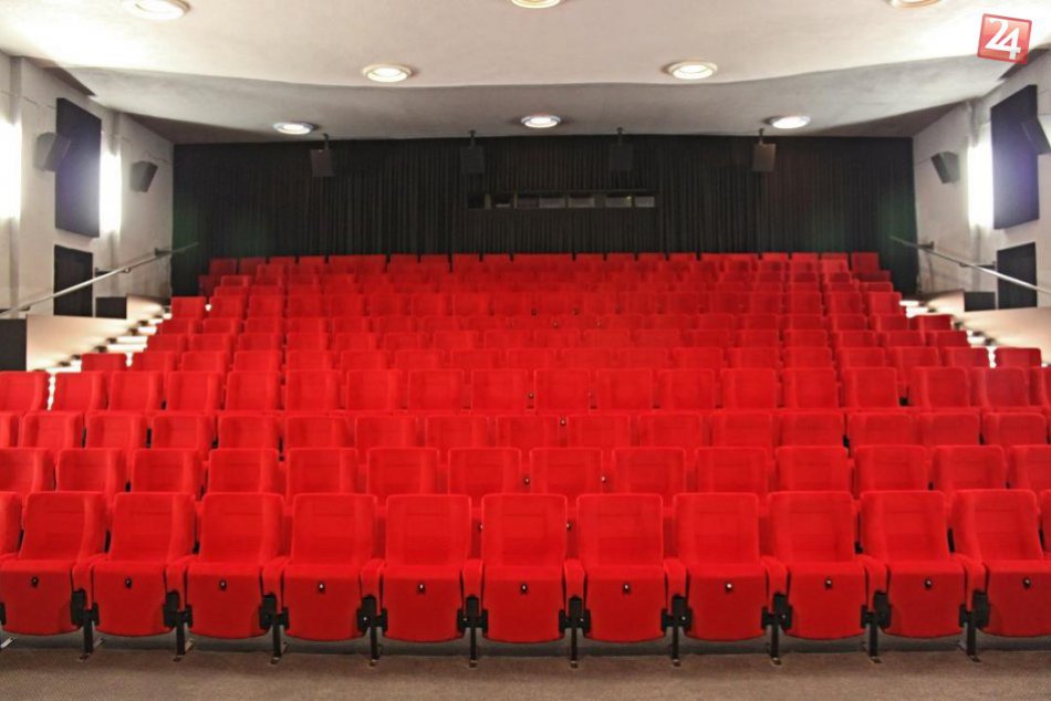 Nová kinosála v Kine Mier v Modre