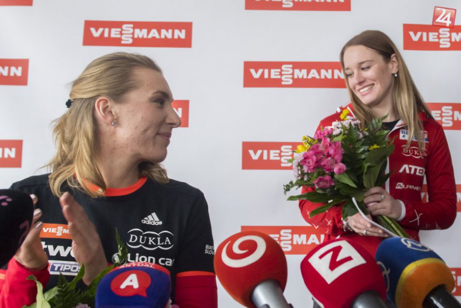 V OBRAZOCH: Kuzminová s Fialkovou pred pretekmi Svetového pohára