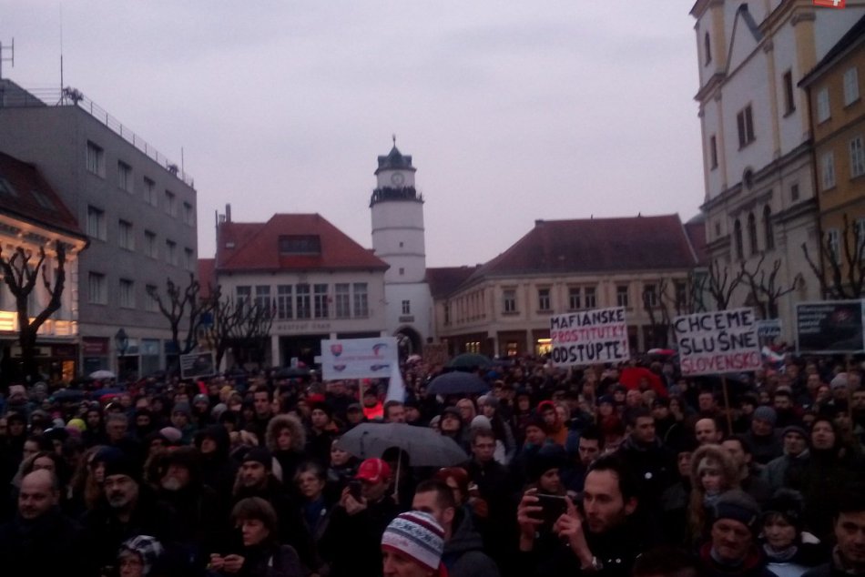 Najväčšia demonštrácia v ére samostatnosti