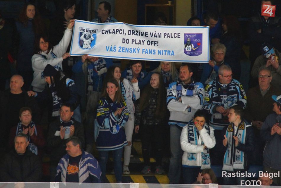 HK Nitra - HC Nové Zámky 8:1 v prvom štvrťfinále play off