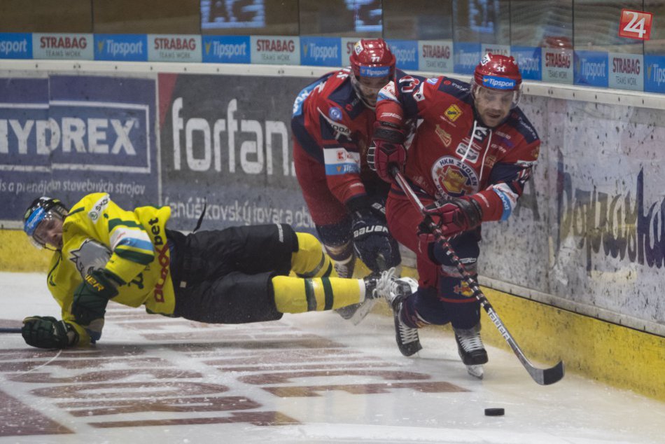V OBRAZOCH: Žilina triumfovala v prvom zápase play off na zvolenskom ľade