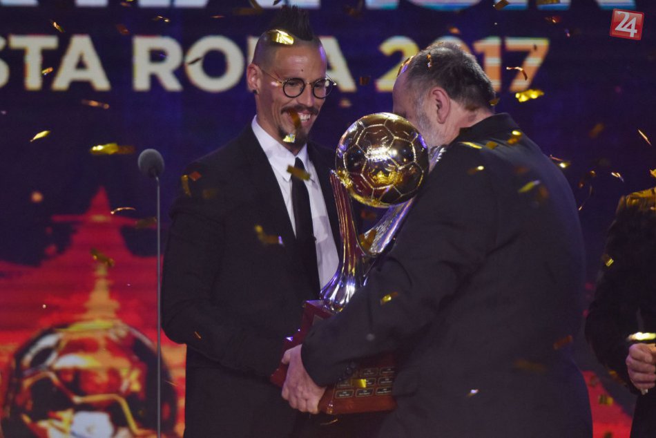 V OBRAZOCH: Dvojnásobný triumf futbalistu Mareka Hamšíka