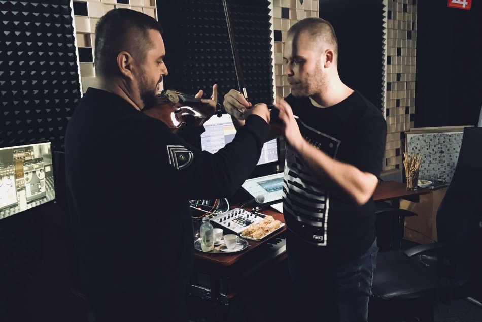 Košická kapela SilBand sa spojila s Kulym: FOTO z nahrávania