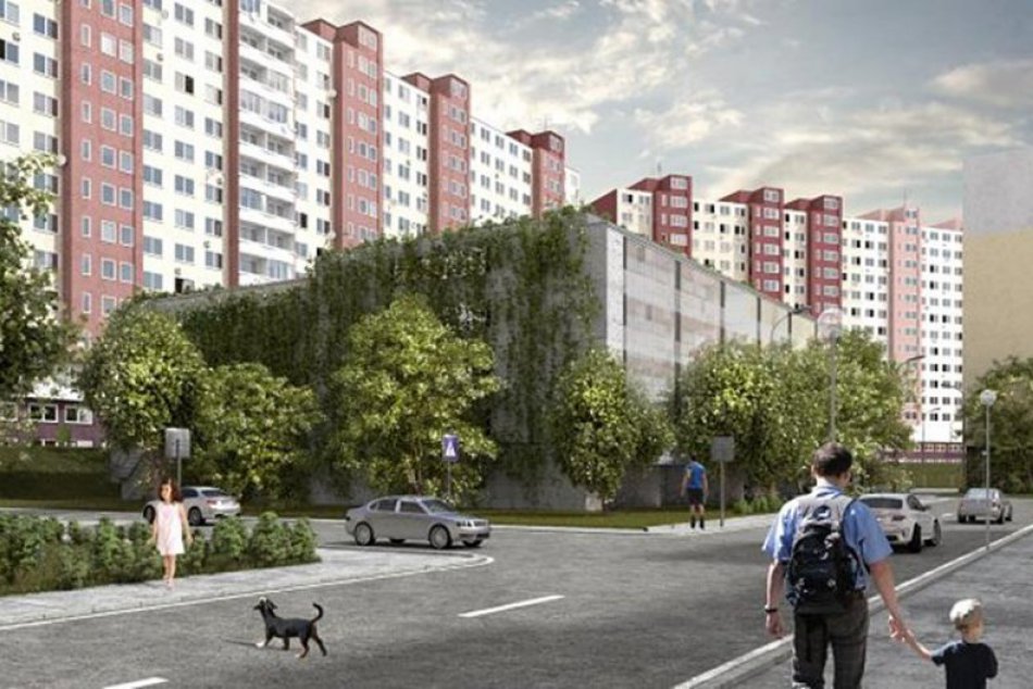 Parkovací dom v Petržalke